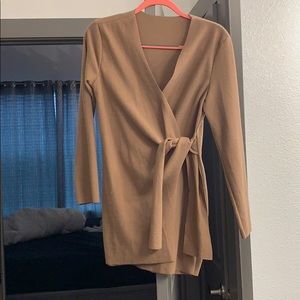 Coffee Colored Cardigan